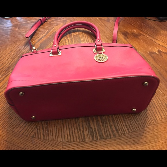 Pretty Anne Klein Hot Pink Double Strap Bag! - Picture 15 of 16